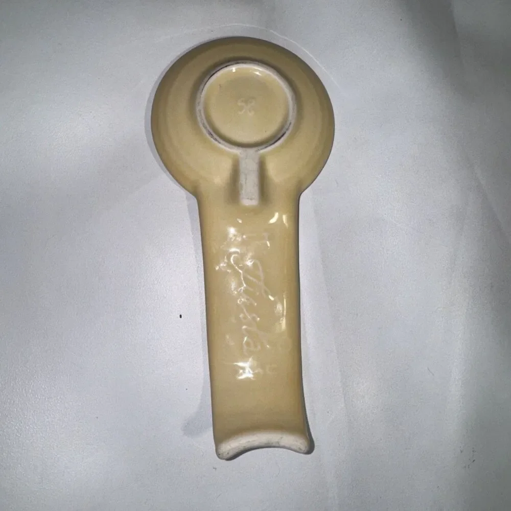 Fiestaware Spoon Rest Light Yellow 8